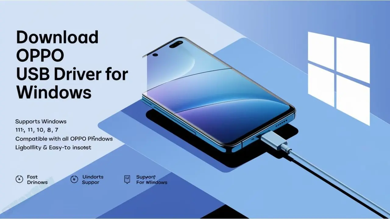 Oppo USB Driver For Windows 11 Download