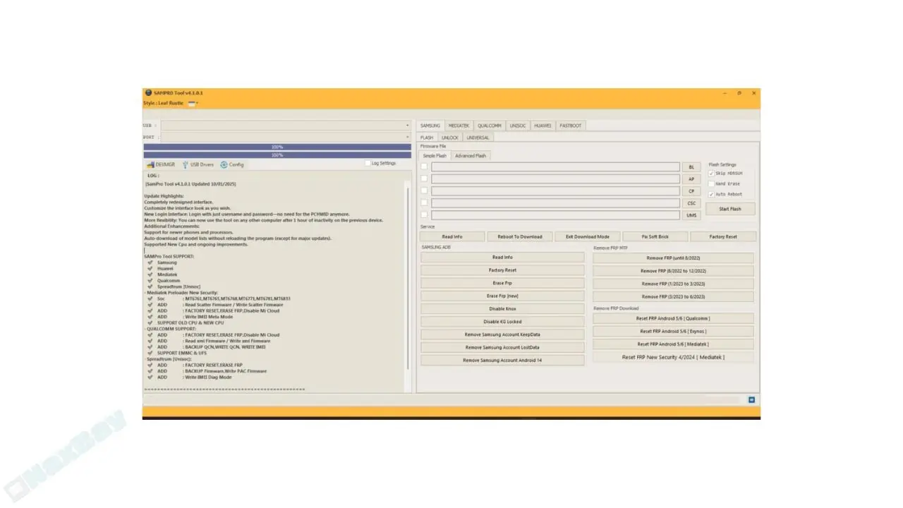 SamPro Tool v4.1.0.1 - Updated 10/01/2025 Free