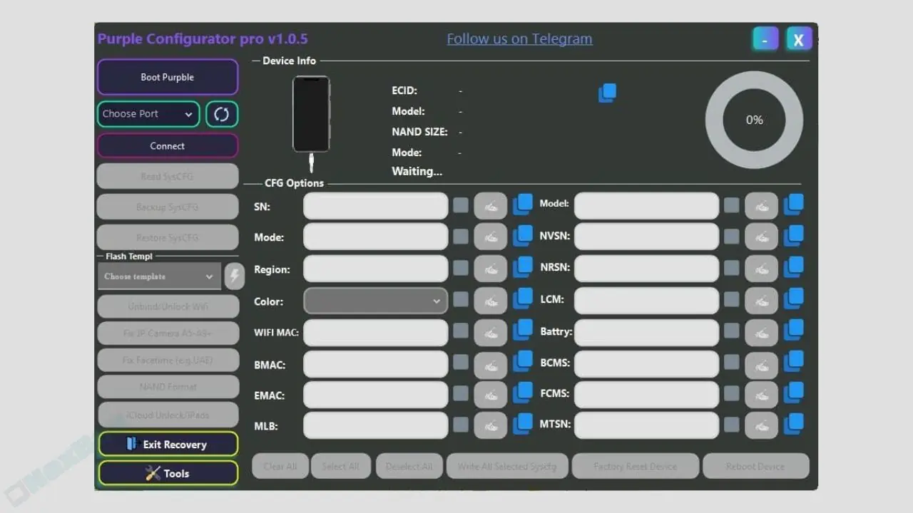 Purple Configurator Pro v1.0.5 for Windows