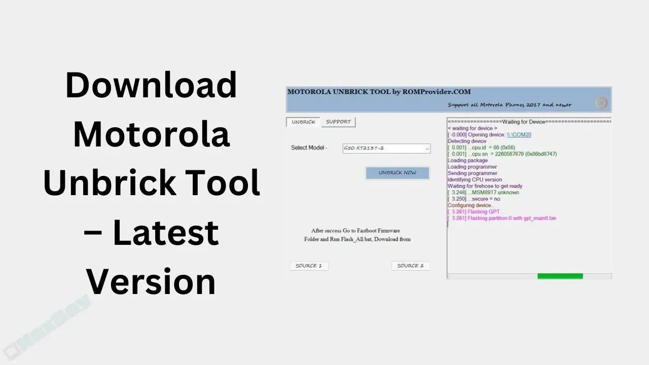 Download Motorola Unbrick Tool – Latest Version