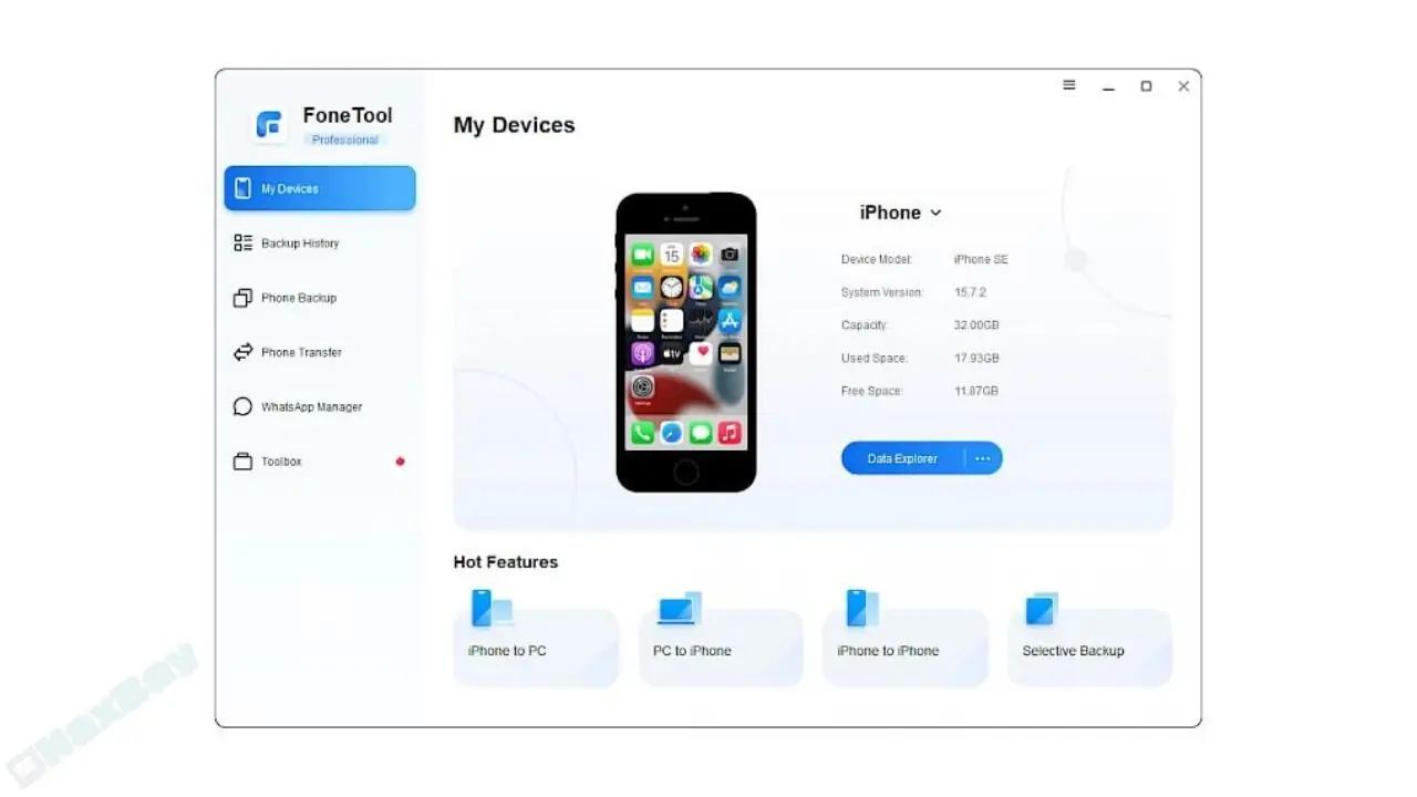 Fonetool Download [FoneTool iOS 18 backup and transfer tool]
