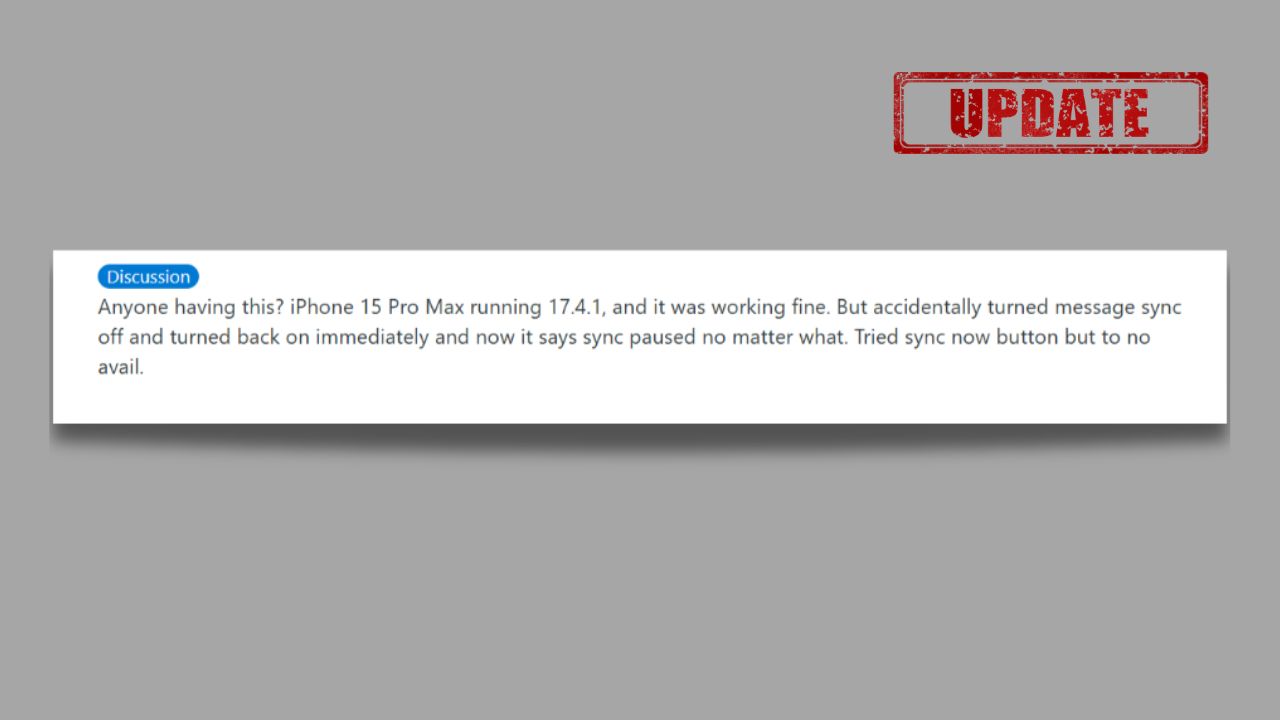 Why Is Syncing with iCloud Paused? And How To Fix Now