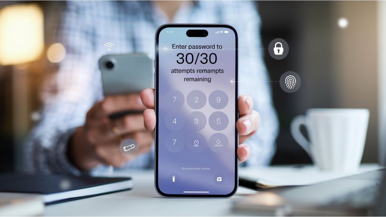 What Does "Enter Password to Unlock 30/30 Attempts" Mean?