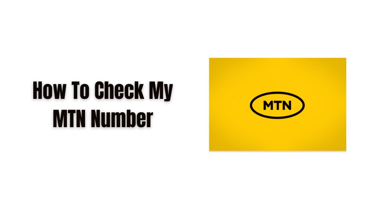 How To Check My MTN Number​ 2025
