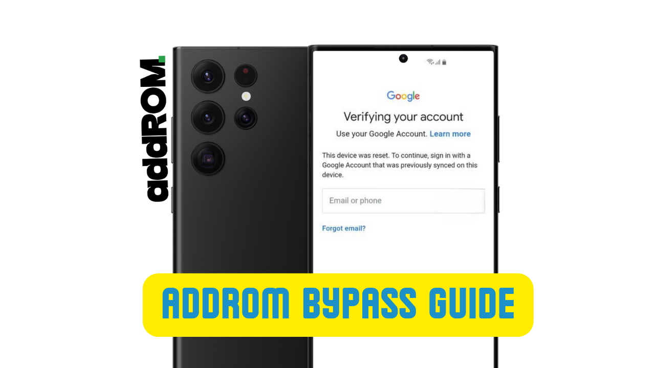 FRP Bypass Apk & Addrom Bypass Shortcuts By Naxbay
